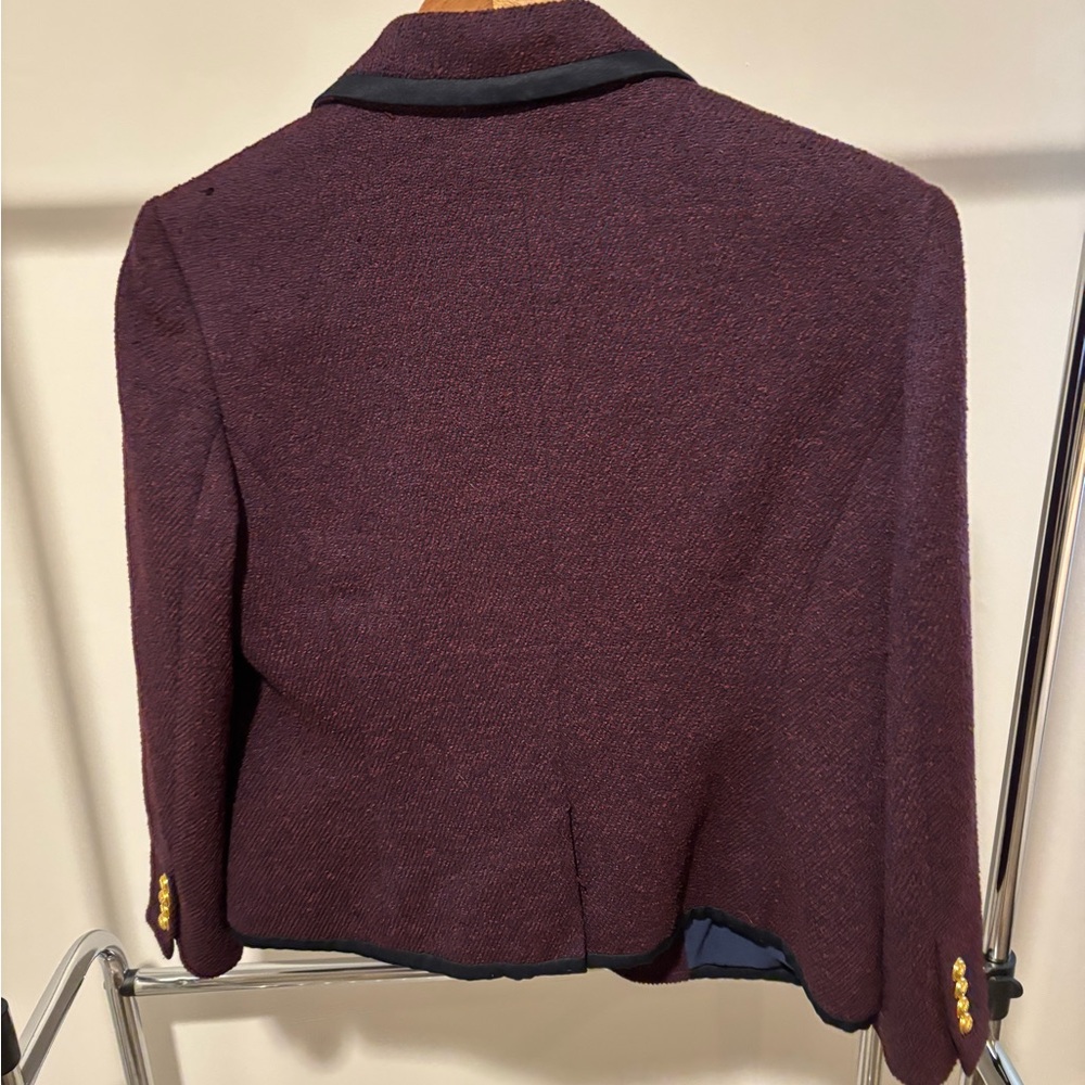 Ann Taylor Deep Purple Blazer - Picture 5 of 7